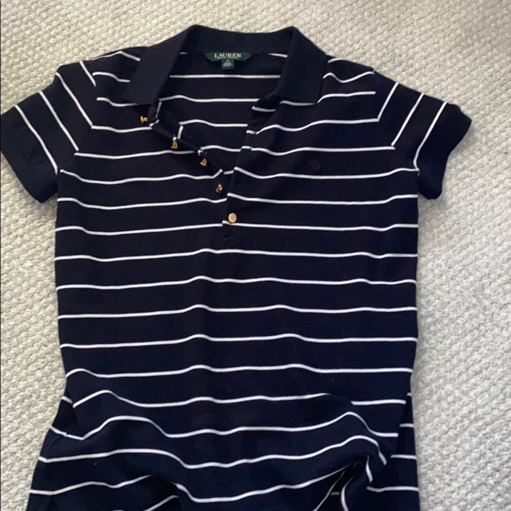 Ralph Lauren Women’s Small Stripped Polo